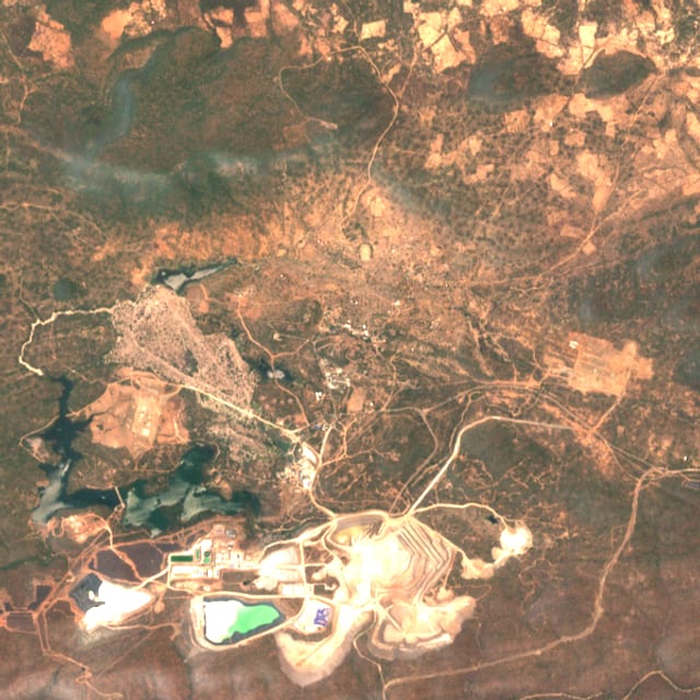 Satellite view: Kamativi