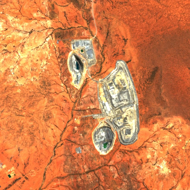 Satellite view: Kathleen Valley