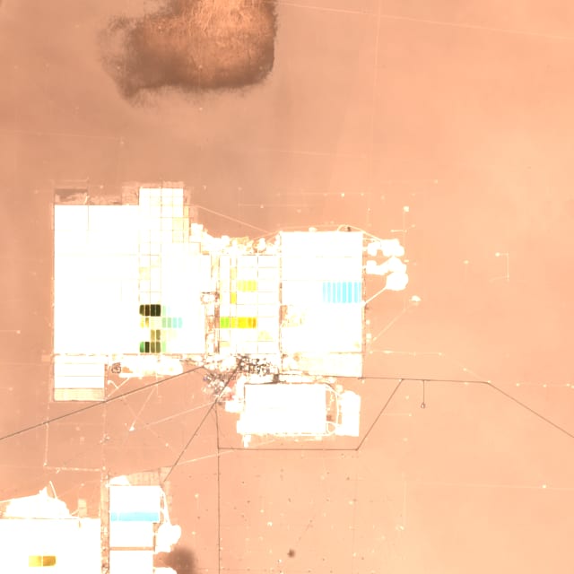 Satellite view: Salar de Atacama (SQM)