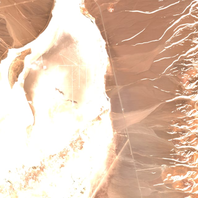 Satellite view: Salar de Maricunga (Codelco JV)