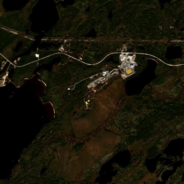 Satellite view: Whabouchi (Nemaska Lithium)